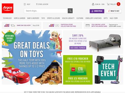 Argos Catalogue Website
