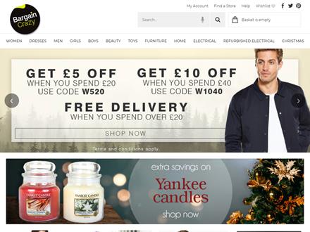 Bargain Crazy Catalogue Website
