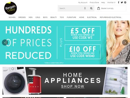 Bargain Crazy Catalogue Website