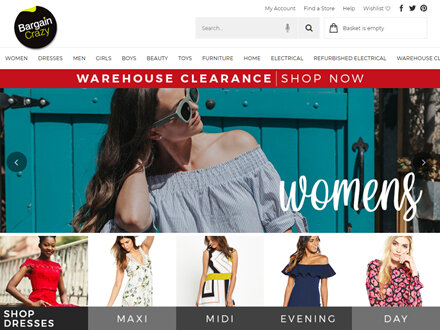 Bargain Crazy Catalogue Website