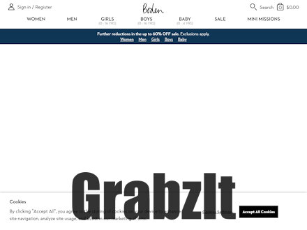 Boden Catalogue Website