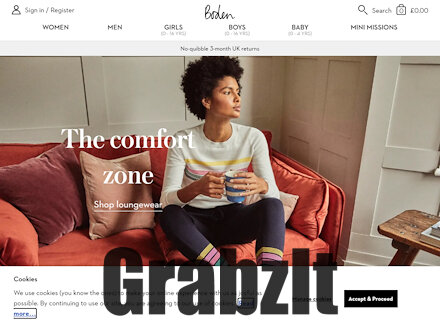 Boden Catalogue Website