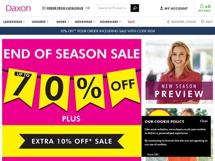 Daxon Catalogue Website