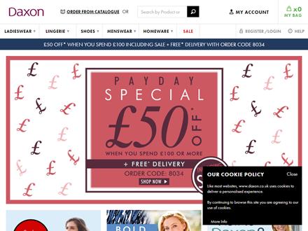 Daxon Catalogue Website