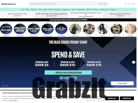 Debenhams Catalogue Website