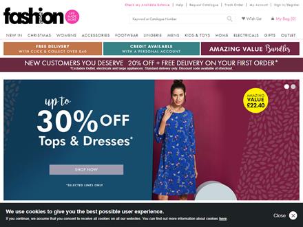Fashion World Catalogue Website
