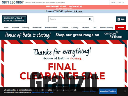 House Of Bath Catalogue Website