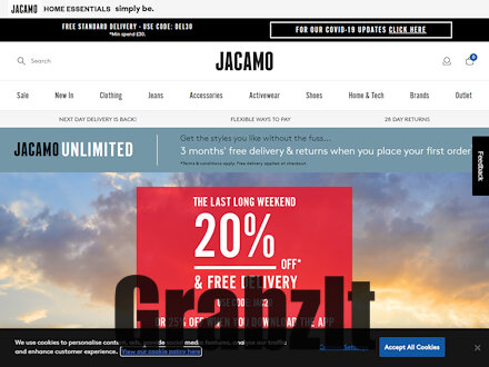 Jacamo Catalogue Website
