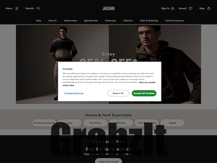 Jacamo Catalogue Website