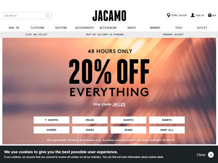 Jacamo Catalogue Website