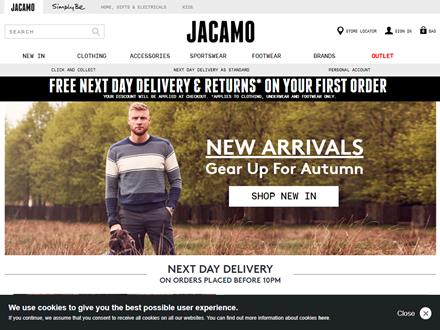 Jacamo Catalogue Website
