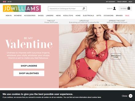 JD Williams Catalogue Website