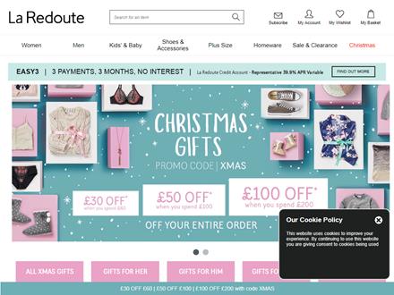 La Redoute Catalogue Website