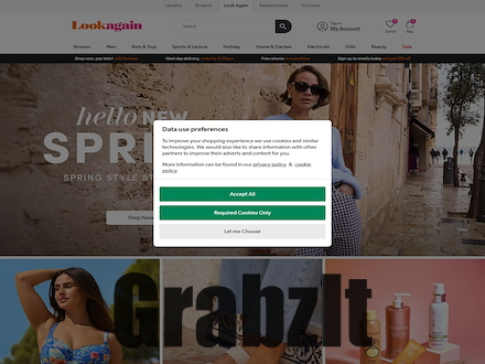 Look Again Catalogue Website