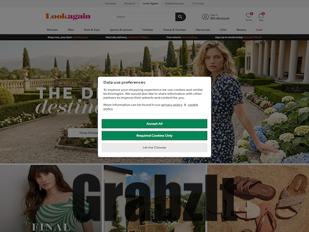 Look Again Catalogue Website