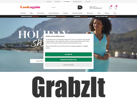 Look Again Catalogue Website