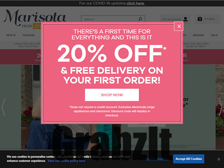 Marisota Catalogue Website