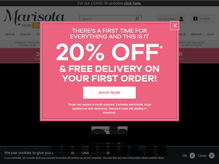 Marisota Catalogue Website