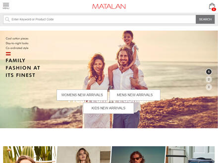 Matalan Catalogue Website